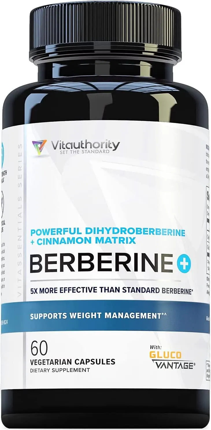 VITAUTHORITY - Vitauthority Extra Strength Berberine with Ceylon Cinnamon 60 Capsulas - The Red Vitamin MX - Suplementos Alimenticios - {{ shop.shopifyCountryName }}