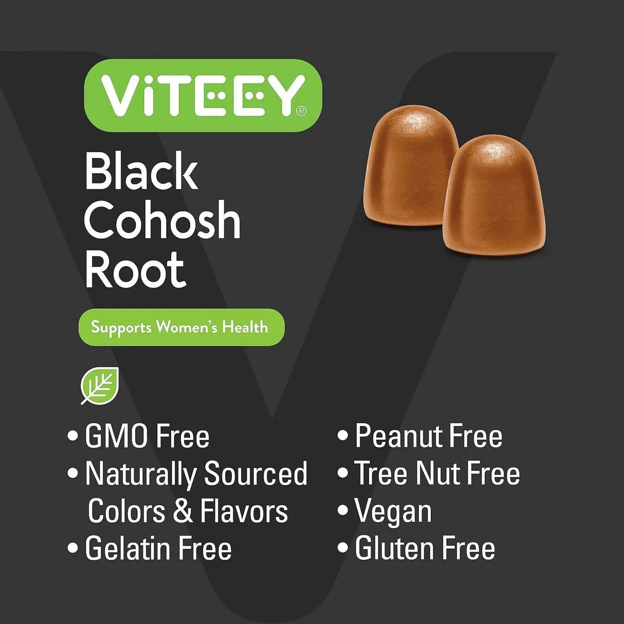 VITEEY - Viteey Black Cohosh for Menopause Gummies for Women 60 Gomitas 2 Pack - The Red Vitamin MX - Suplementos Alimenticios - {{ shop.shopifyCountryName }}