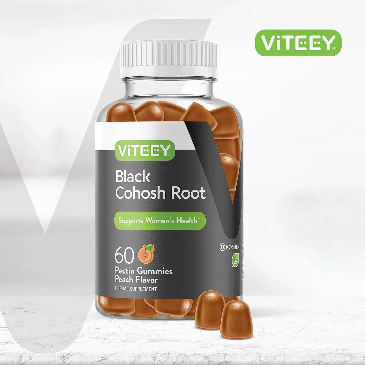 VITEEY - Viteey Black Cohosh for Menopause Gummies for Women 60 Gomitas - The Red Vitamin MX - Suplementos Alimenticios - {{ shop.shopifyCountryName }}