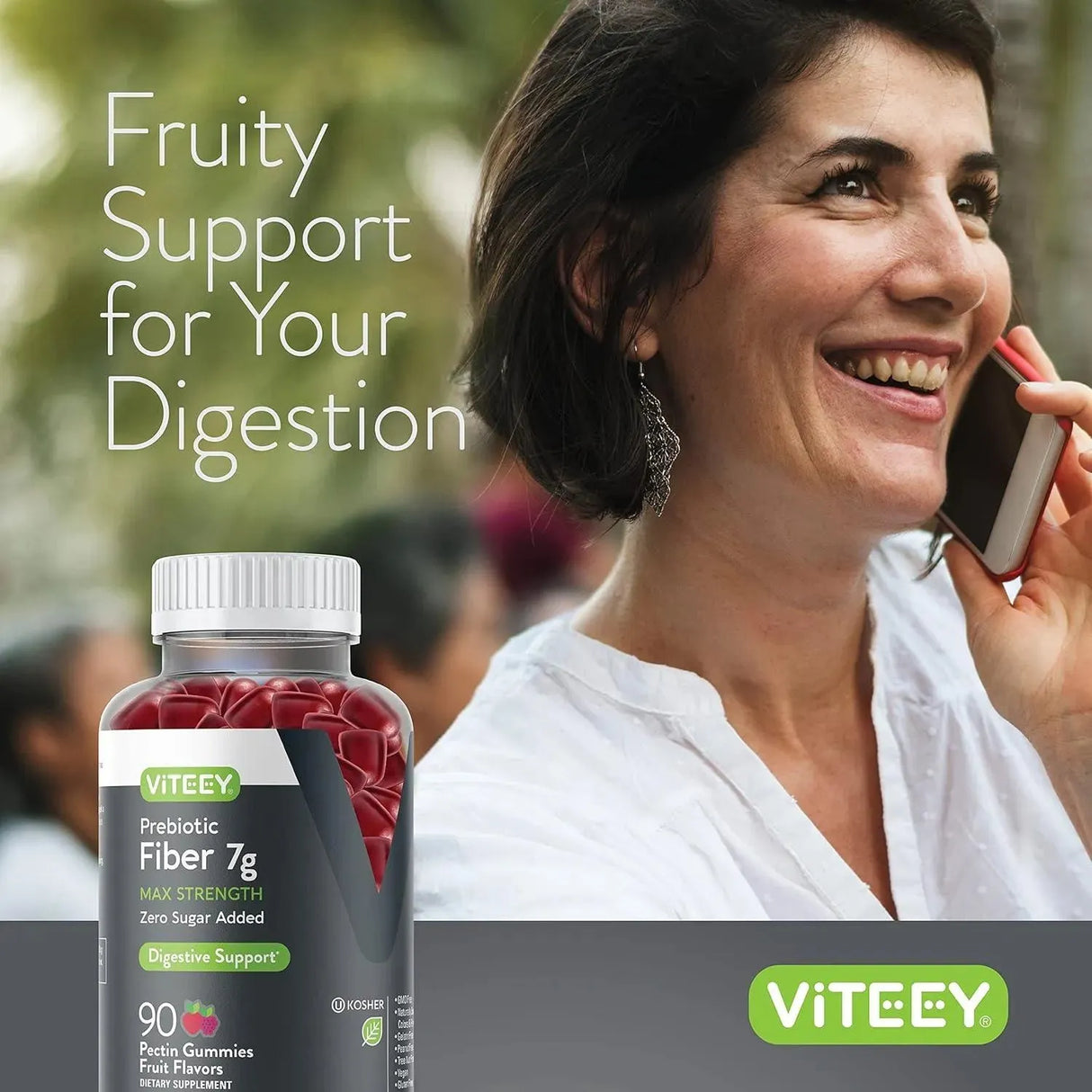 VITEEY - Viteey Prebiotic Fiber Gummies for Adults 90 Gomitas 2 Pack - The Red Vitamin MX - Suplementos Alimenticios - {{ shop.shopifyCountryName }}