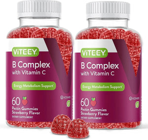 VITEEY - Viteey Vitamin B Complex 120 Gomitas - The Red Vitamin MX - Suplementos Alimenticios - {{ shop.shopifyCountryName }}