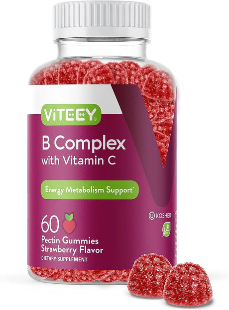 VITEEY - Viteey Vitamin B Complex 60 Gomitas - The Red Vitamin MX - Suplementos Alimenticios - {{ shop.shopifyCountryName }}