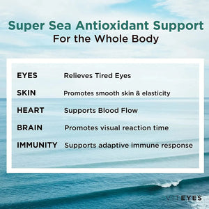 VITEYES - Viteyes Natural Astaxanthin 4Mg. 90 Capsulas Blandas - The Red Vitamin MX - Suplementos Alimenticios - {{ shop.shopifyCountryName }}