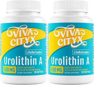 VIVACITYX - Vivacityx Urolithin A 120 Capsulas Blandas 2 Pack - The Red Vitamin MX - Suplementos Alimenticios - {{ shop.shopifyCountryName }}