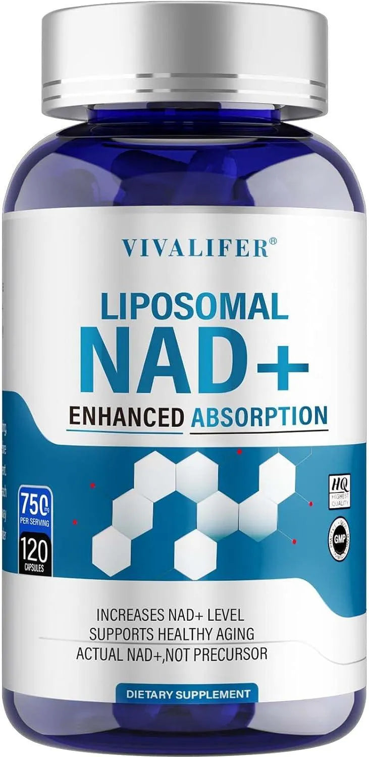 VIVALIFER - VIVALIFER Liposomal NAD+ Supplement 120 Capsulas - The Red Vitamin MX - Suplementos Alimenticios - {{ shop.shopifyCountryName }}