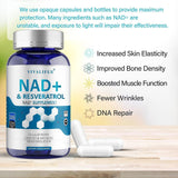 VIVALIFER - VIVALIFER NAD+ & Resveratrol 1500Mg. 120 Capsulas - The Red Vitamin MX - Suplementos Alimenticios - {{ shop.shopifyCountryName }}