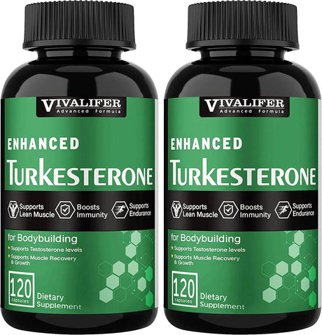 VIVALIFER - VIVALIFER Turkesterone 1000Mg. 240 Capsulas - The Red Vitamin MX - Suplementos Alimenticios - {{ shop.shopifyCountryName }}