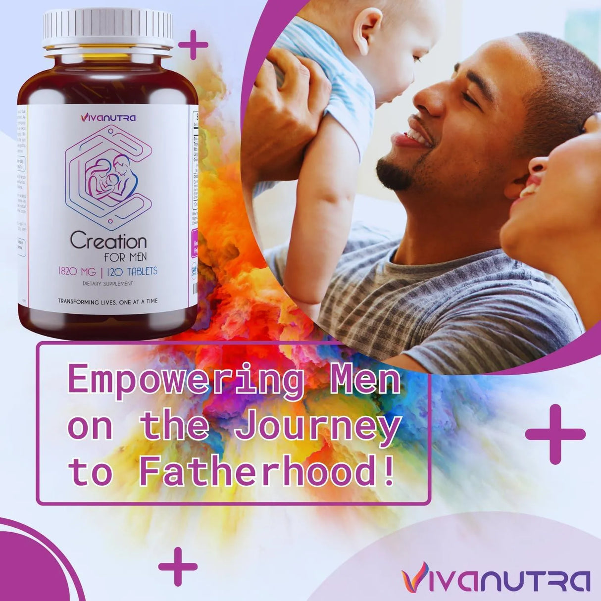 VIVANUTRA - VIVANUTRA Creation Male Fertility Supplement and Volume Increaser 120 Tabletas - The Red Vitamin MX - Suplementos Alimenticios - {{ shop.shopifyCountryName }}