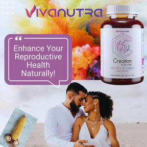 VIVANUTRA - VIVANUTRA Creation Male Fertility Supplement and Volume Increaser 120 Tabletas - The Red Vitamin MX - Suplementos Alimenticios - {{ shop.shopifyCountryName }}