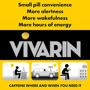 VIVARIN - Vivarin Caffeine Pills 200Mg. 40 Tabletas - The Red Vitamin MX - Suplementos Alimenticios - {{ shop.shopifyCountryName }}