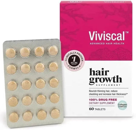 VIVISCAL - Viviscal Hair Growth Supplement For Women - The Red Vitamin MX - Suplementos Alimenticios - {{ shop.shopifyCountryName }}