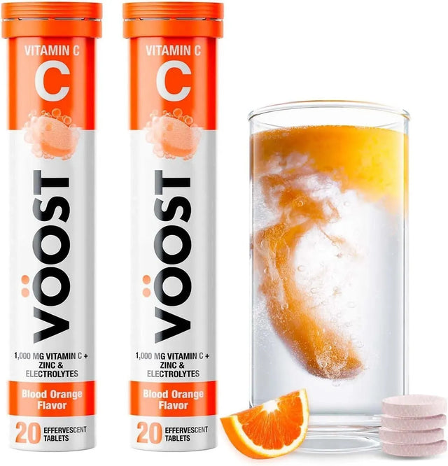 VOOST - Voost Vitamin C with Zinc and Electrolytes 1000Mg. 40 Tabletas Efervescentes - The Red Vitamin MX - Suplementos Alimenticios - {{ shop.shopifyCountryName }}