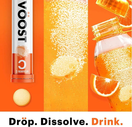 VOOST - Voost Vitamin C with Zinc and Electrolytes 1000Mg. 40 Tabletas Efervescentes - The Red Vitamin MX - Suplementos Alimenticios - {{ shop.shopifyCountryName }}