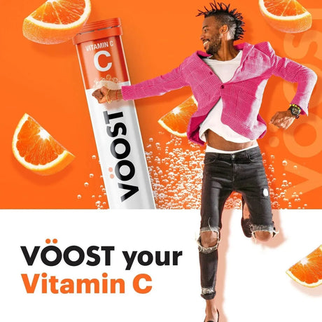 VOOST - Voost Vitamin C with Zinc and Electrolytes 1000Mg. 40 Tabletas Efervescentes - The Red Vitamin MX - Suplementos Alimenticios - {{ shop.shopifyCountryName }}
