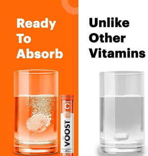 VOOST - Voost Vitamin C with Zinc and Electrolytes 1000Mg. 40 Tabletas Efervescentes - The Red Vitamin MX - Suplementos Alimenticios - {{ shop.shopifyCountryName }}