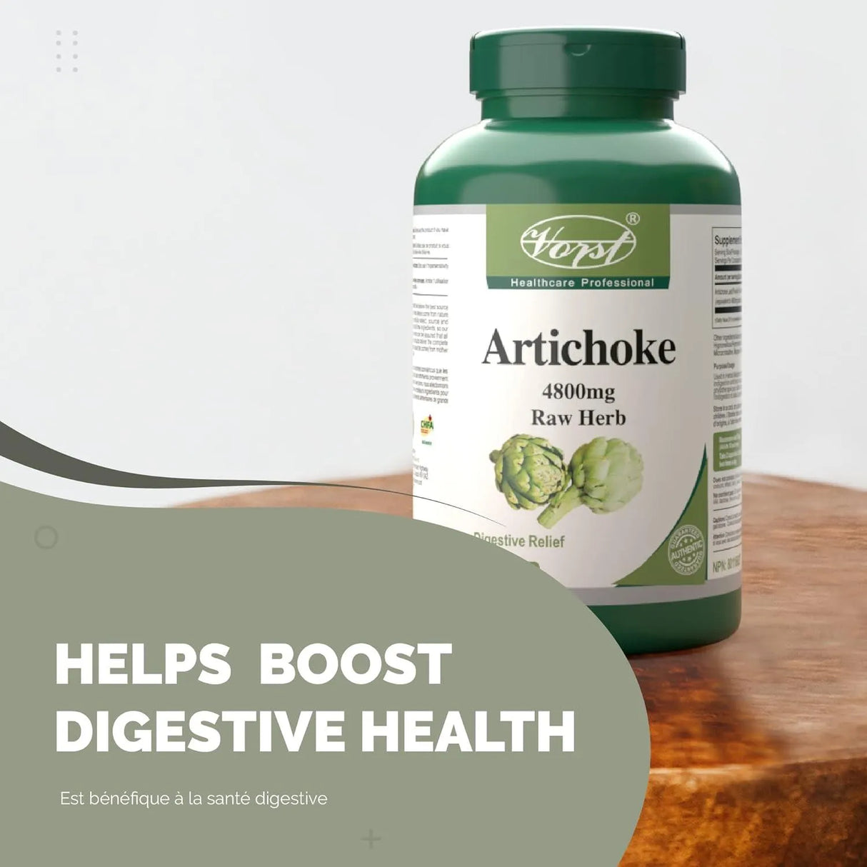 VORST - Vorst Artichoke 4800Mg. 180 Capsulas - The Red Vitamin MX - Suplementos Alimenticios - {{ shop.shopifyCountryName }}