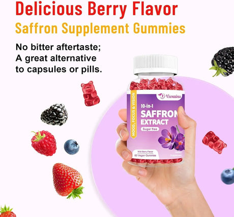 VZOXAINS - VZOXAINS Saffron Extract Gummies 60 Gomitas 2 Pack - The Red Vitamin MX - Suplementos Alimenticios - {{ shop.shopifyCountryName }}