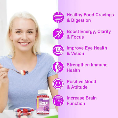 VZOXAINS - VZOXAINS Saffron Extract Gummies 60 Gomitas 2 Pack - The Red Vitamin MX - Suplementos Alimenticios - {{ shop.shopifyCountryName }}