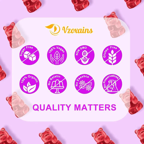 VZOXAINS - VZOXAINS Saffron Extract Gummies 60 Gomitas - The Red Vitamin MX - Suplementos Alimenticios - {{ shop.shopifyCountryName }}