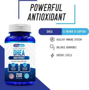 WE LIKE VITAMINS - We Like Vitamins DHEA 100Mg. 200 Capsulas - The Red Vitamin MX - Suplementos Alimenticios - {{ shop.shopifyCountryName }}