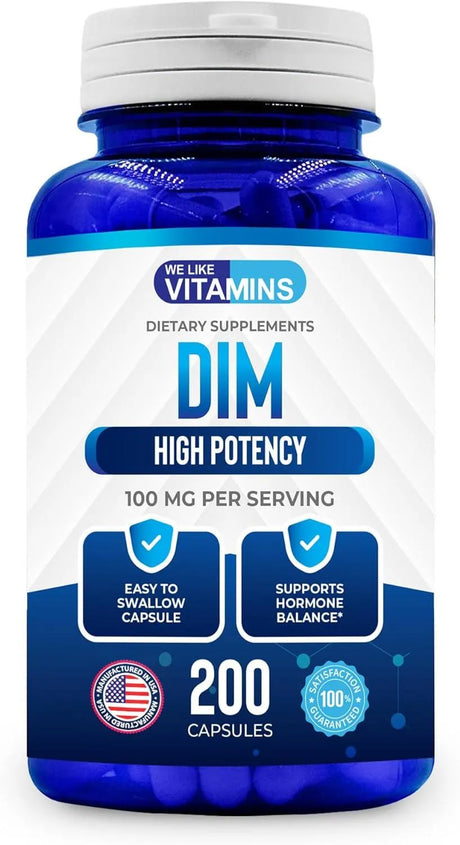 WE LIKE VITAMINS - We Like Vitamins DIM 100Mg. 200 Capsulas - The Red Vitamin MX - Suplementos Alimenticios - {{ shop.shopifyCountryName }}