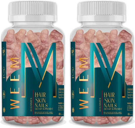 WEEM - WEEM Biotin Gummies for Hair, Skin and Nails 60 Gomitas 2 Pack - The Red Vitamin MX - Suplementos Alimenticios - {{ shop.shopifyCountryName }}