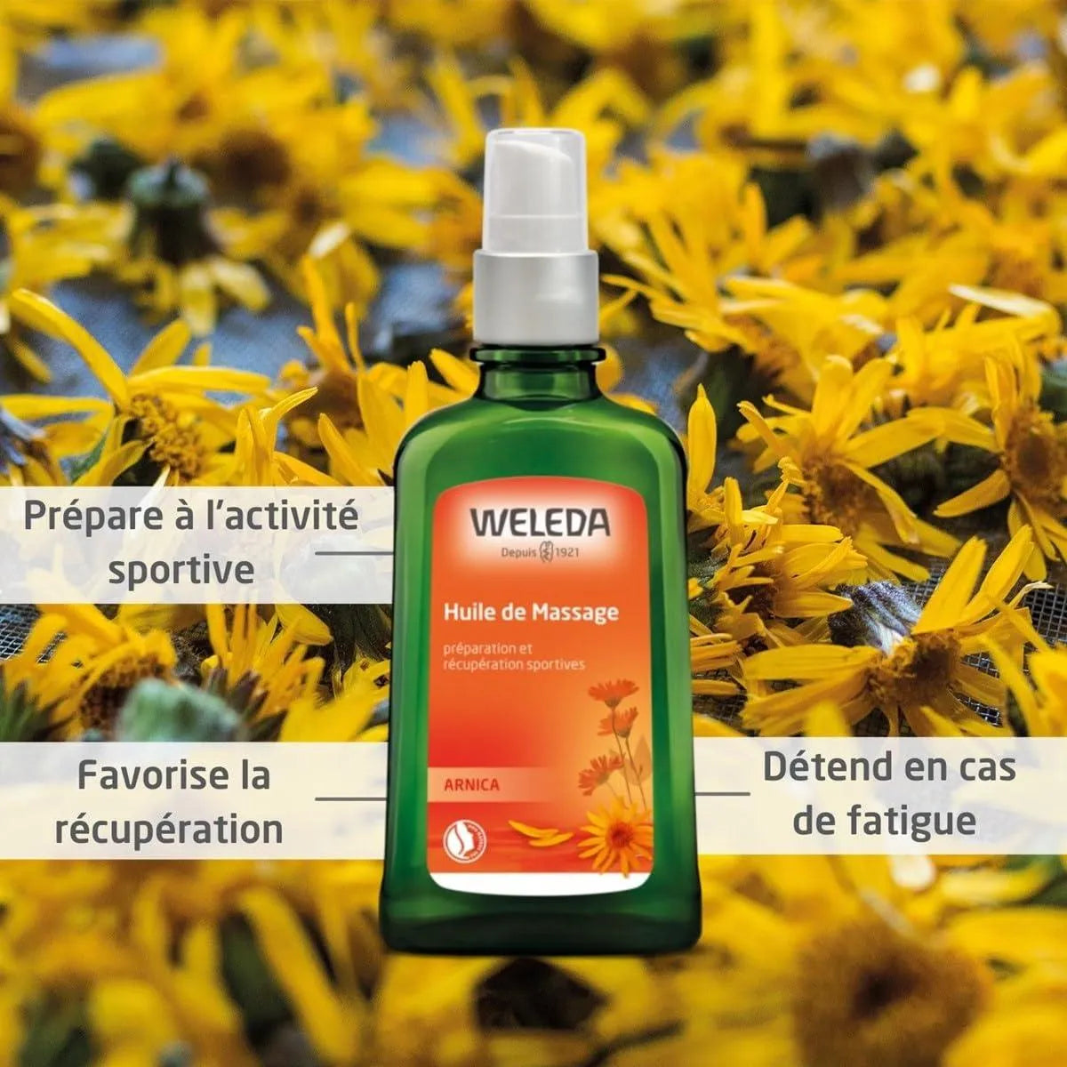 WELEDA - Weleda Arnica Muscle Massage Oil 3.4 Fl.Oz. - The Red Vitamin MX - Suplementos Alimenticios - {{ shop.shopifyCountryName }}