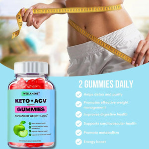 WELLNAMINS - Wellamins Keto Apple Cider Vinegar 60 Gomitas - The Red Vitamin MX - Suplementos Alimenticios - {{ shop.shopifyCountryName }}