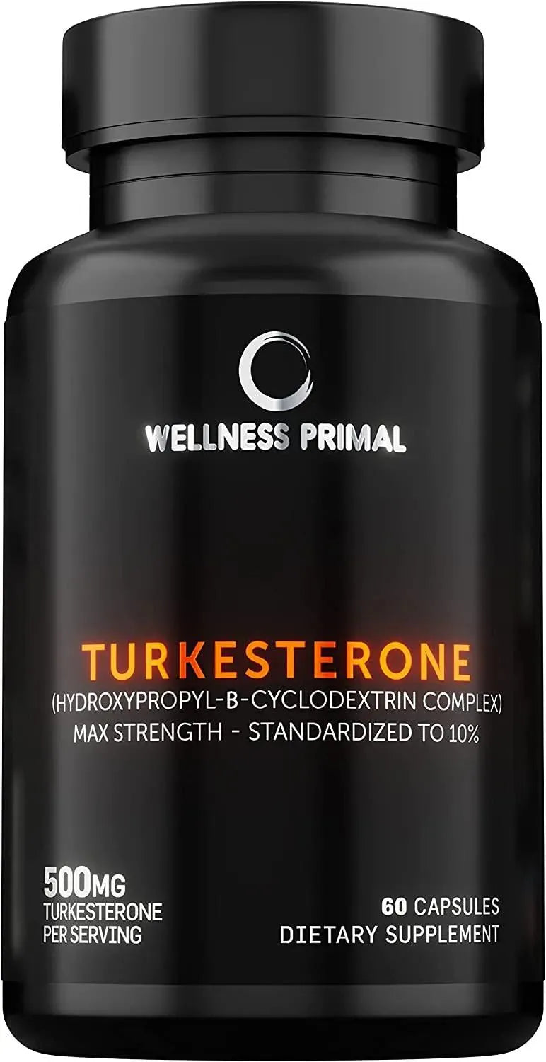 WELLNESS PRIMAL - Wellness Primal Turkesterone 500Mg. 60 Capsulas - The Red Vitamin MX - Suplementos Alimenticios - {{ shop.shopifyCountryName }}