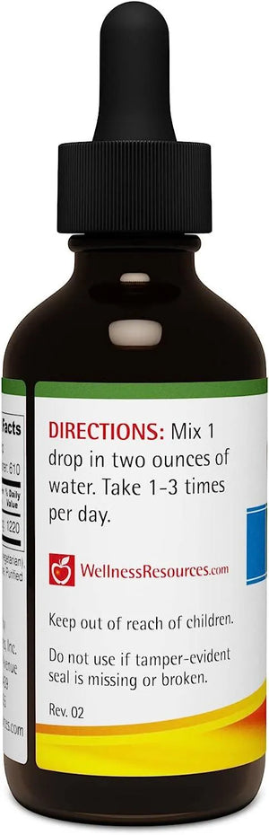 WELLNESS RESOURCES - Wellness Resources Iosol Iodine High Potency Water-Soluble Liquid 1 Fl. Oz. - The Red Vitamin MX - Suplementos Alimenticios - {{ shop.shopifyCountryName }}