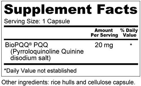 WELLNESS RESOURCES - Wellness Resources PQQ 20Mg. 60 Capsulas - The Red Vitamin MX - Suplementos Alimenticios - {{ shop.shopifyCountryName }}