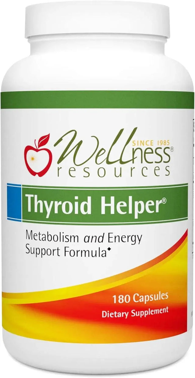 WELLNESS RESOURCES - Wellness Resources Thyroid Helper 180 Capsulas - The Red Vitamin MX - Suplementos Alimenticios - {{ shop.shopifyCountryName }}