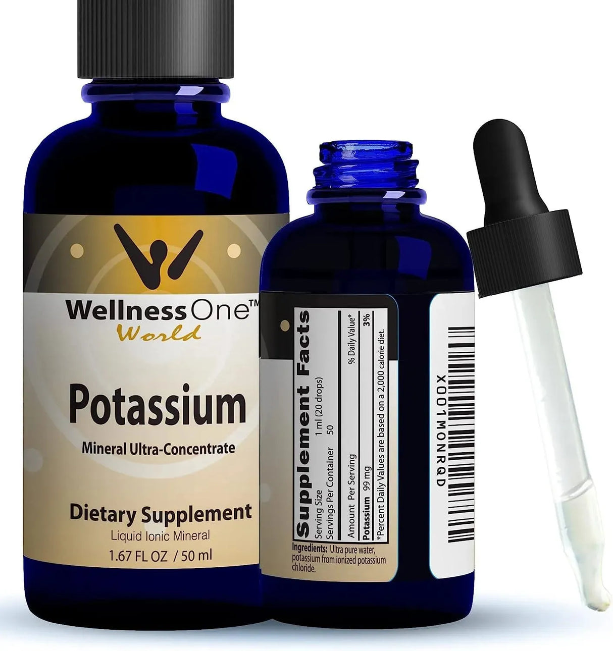 WELLNESSONE - WellnessOne Liquid Potassium Supplement 50Ml. - The Red Vitamin MX - Suplementos Alimenticios - {{ shop.shopifyCountryName }}