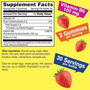 WELLYEAH - WellYeah High Potency Vitamin B6 Gummies 60 Gomitas - The Red Vitamin MX - Suplementos Alimenticios - {{ shop.shopifyCountryName }}