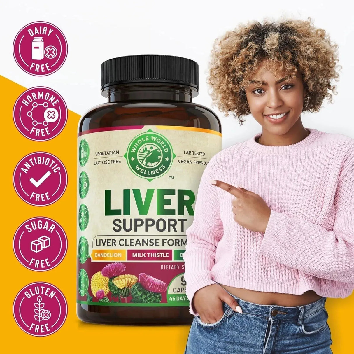 WHOLE WORLD WELLNESS - Whole World Wellness Liver Cleanse Detox & Repair Formula 90 Capsulas - The Red Vitamin MX - Suplementos Alimenticios - {{ shop.shopifyCountryName }}