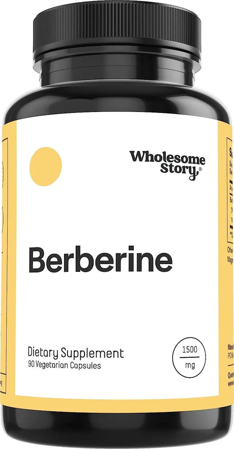 WHOLESOME STORY - Wholesome Story Berberine Supplement 1500Mg. 90 Capsulas - The Red Vitamin MX - Suplementos Alimenticios - {{ shop.shopifyCountryName }}