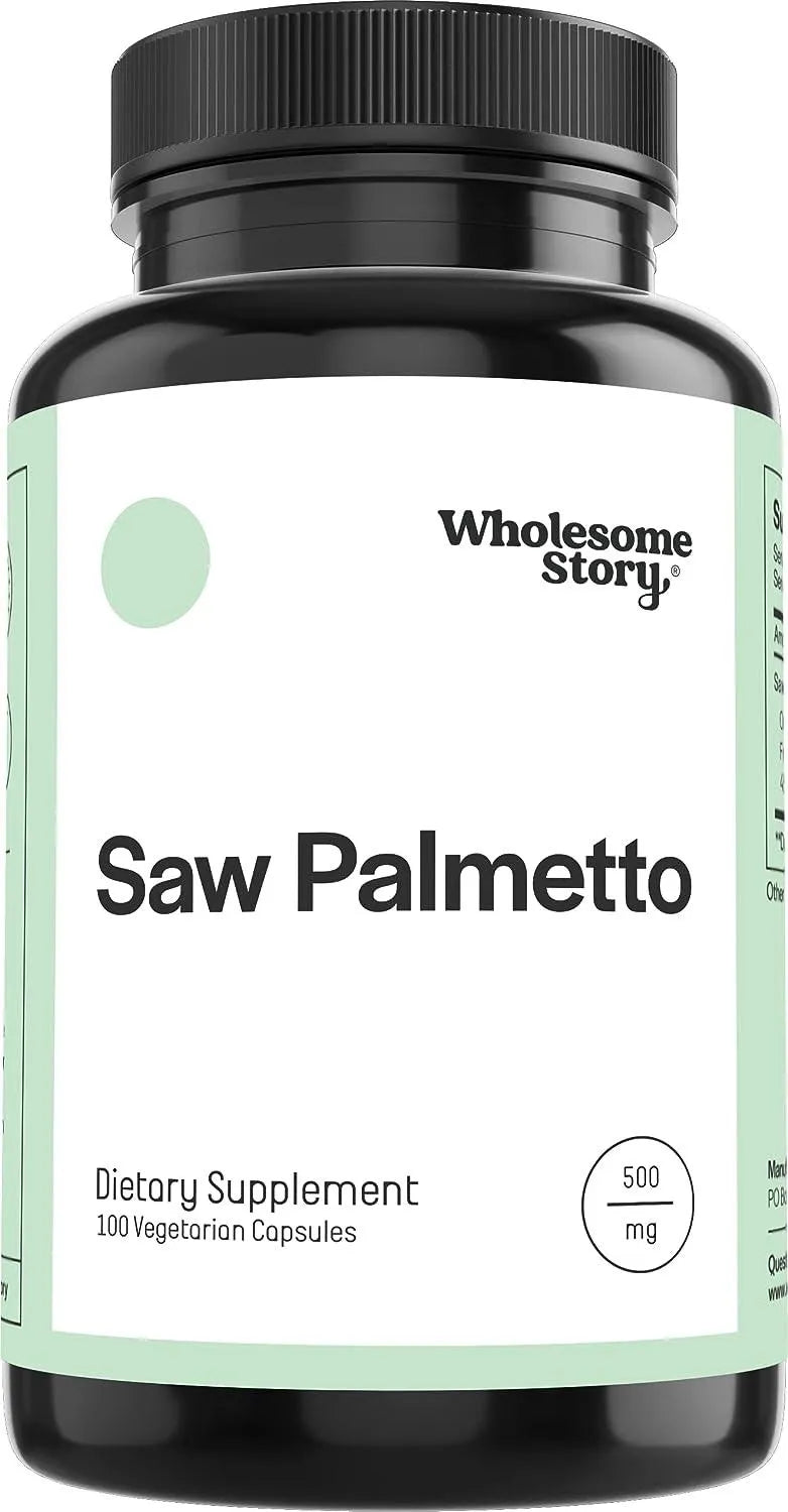 WHOLESOME STORY - Wholesome Story Saw Palmetto Supplement 500Mg 100 Capsulas - The Red Vitamin MX - Suplementos Alimenticios - {{ shop.shopifyCountryName }}