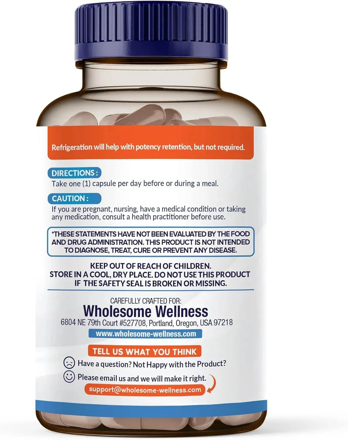 WHOLESOME WELLNESS - Wholesome Wellness Raw Probiotics 100 Billion CFU 30 Capsulas - The Red Vitamin MX - Suplementos Alimenticios - {{ shop.shopifyCountryName }}