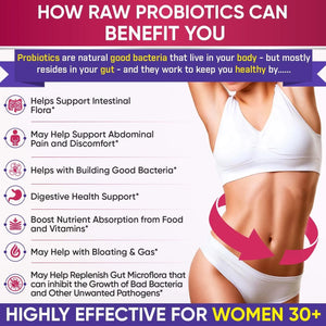 WHOLESOME WELLNESS - Wholesome Wellness Raw Probiotics for Women 100 Billion CFUs 60 Capsulas - The Red Vitamin MX - Suplementos Alimenticios - {{ shop.shopifyCountryName }}