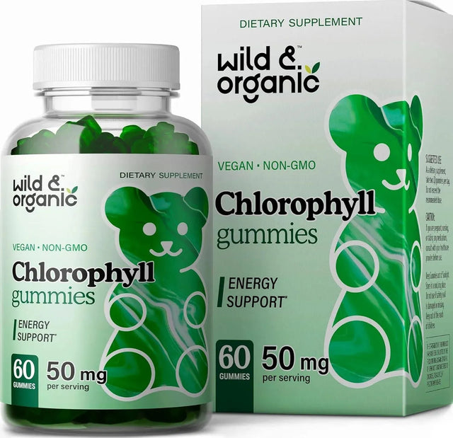 WILD & ORGANIC - Wild & Organic Chlorophyll Gummies 50Mg. 60 Gomitas - The Red Vitamin MX - Suplementos Alimenticios - {{ shop.shopifyCountryName }}