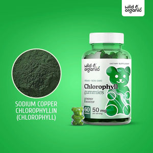 WILD & ORGANIC - Wild & Organic Chlorophyll Gummies 50Mg. 60 Gomitas - The Red Vitamin MX - Suplementos Alimenticios - {{ shop.shopifyCountryName }}