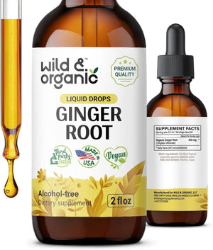 WILD & ORGANIC - Wild & Organic Ginger Extract Liquid 2 Fl.Oz. - The Red Vitamin MX - Suplementos Alimenticios - {{ shop.shopifyCountryName }}