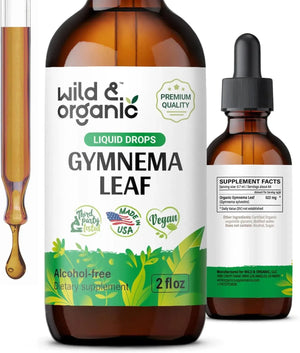 WILD & ORGANIC - Wild & Organic Gymnema Sylvestre Liquid Extract 2 Fl.Oz. - The Red Vitamin MX - Suplementos Alimenticios - {{ shop.shopifyCountryName }}