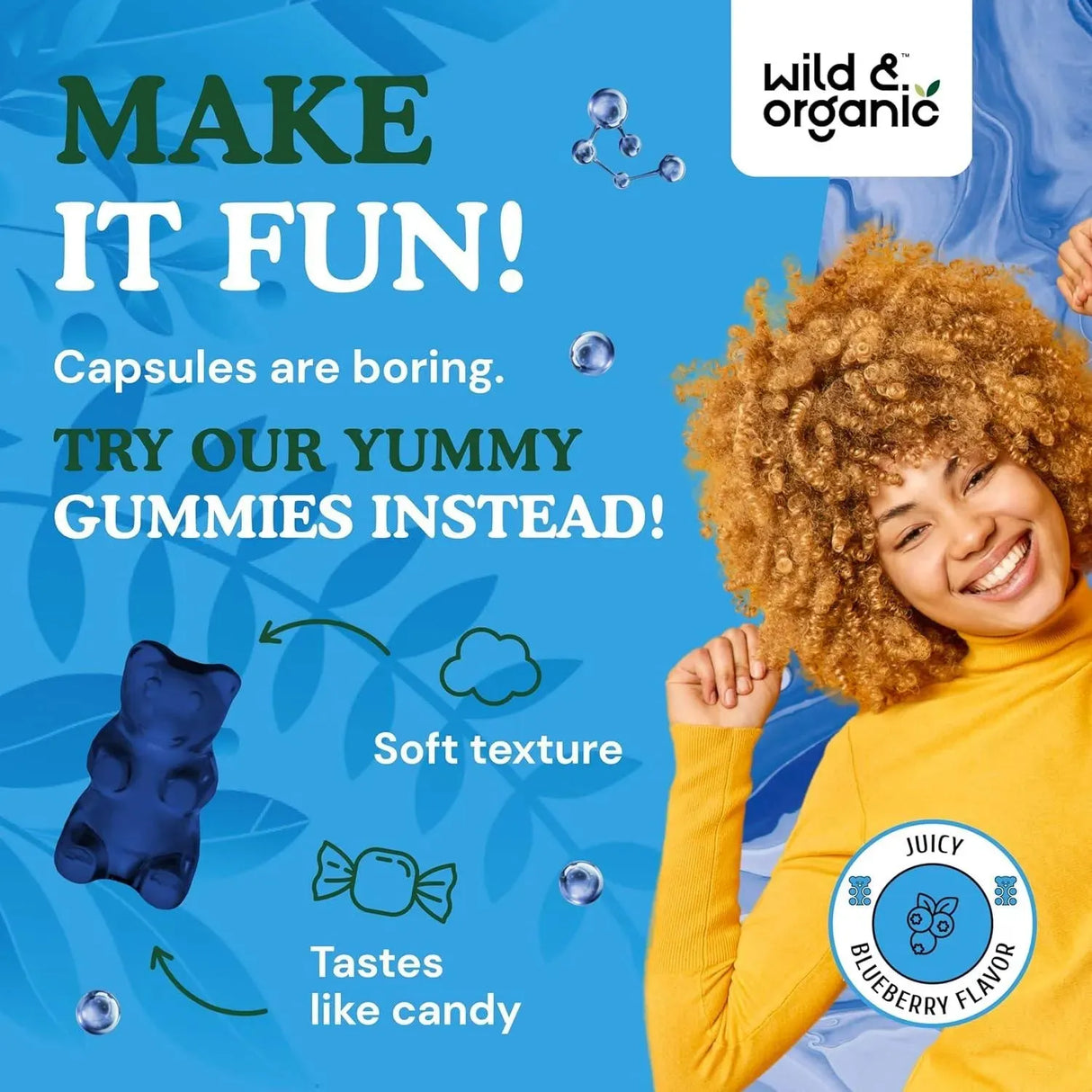 WILD & ORGANIC - Wild & Organic L-Methylfolate 15Mg. Gummies 60 Gomitas - The Red Vitamin MX - Suplementos Alimenticios - {{ shop.shopifyCountryName }}