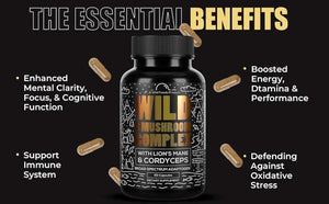 WILD FOODS - Wild Foods Premium Mushroom Complex Supplement 60 Capsulas - The Red Vitamin MX - Suplementos Alimenticios - {{ shop.shopifyCountryName }}