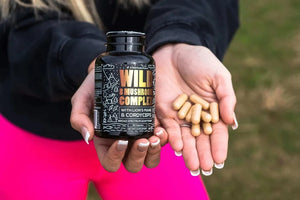 WILD FOODS - Wild Foods Premium Mushroom Complex Supplement 60 Capsulas - The Red Vitamin MX - Suplementos Alimenticios - {{ shop.shopifyCountryName }}