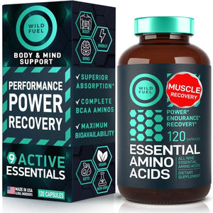 WILD FUEL - Wild Fuel Essential Amino Acid 120 Capsulas - The Red Vitamin MX - Suplementos Alimenticios - {{ shop.shopifyCountryName }}