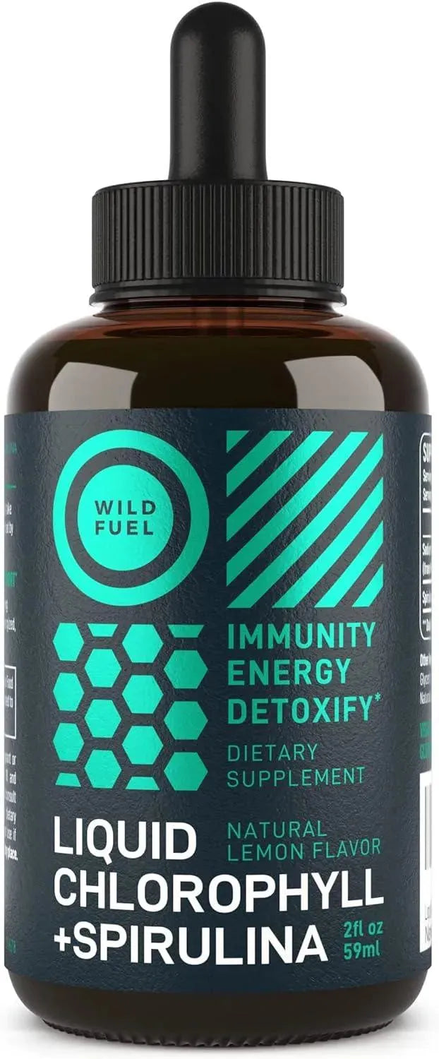 WILD FUEL - Wild Fuel Liquid Chlorophyll Drops with Spirulina 59Ml. - The Red Vitamin MX - Suplementos Alimenticios - {{ shop.shopifyCountryName }}