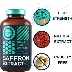 WILD FUEL - Wild Fuel Saffron Extract 60 Capsulas - The Red Vitamin MX - Suplementos Alimenticios - {{ shop.shopifyCountryName }}