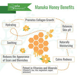 WILD NATURALS - Wild Naturals Manuka Honey Cream Moisturizer for Dry Skin 118Ml. - The Red Vitamin MX - Cremas Corporales - {{ shop.shopifyCountryName }}